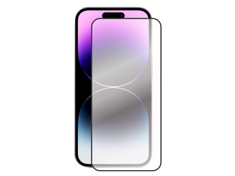 

Защитное стекло Broscorp для APPLE iPhone 14 Pro IP14PRO-FSP-GLASS-BLACK, APPLE iPhone 14 Pro