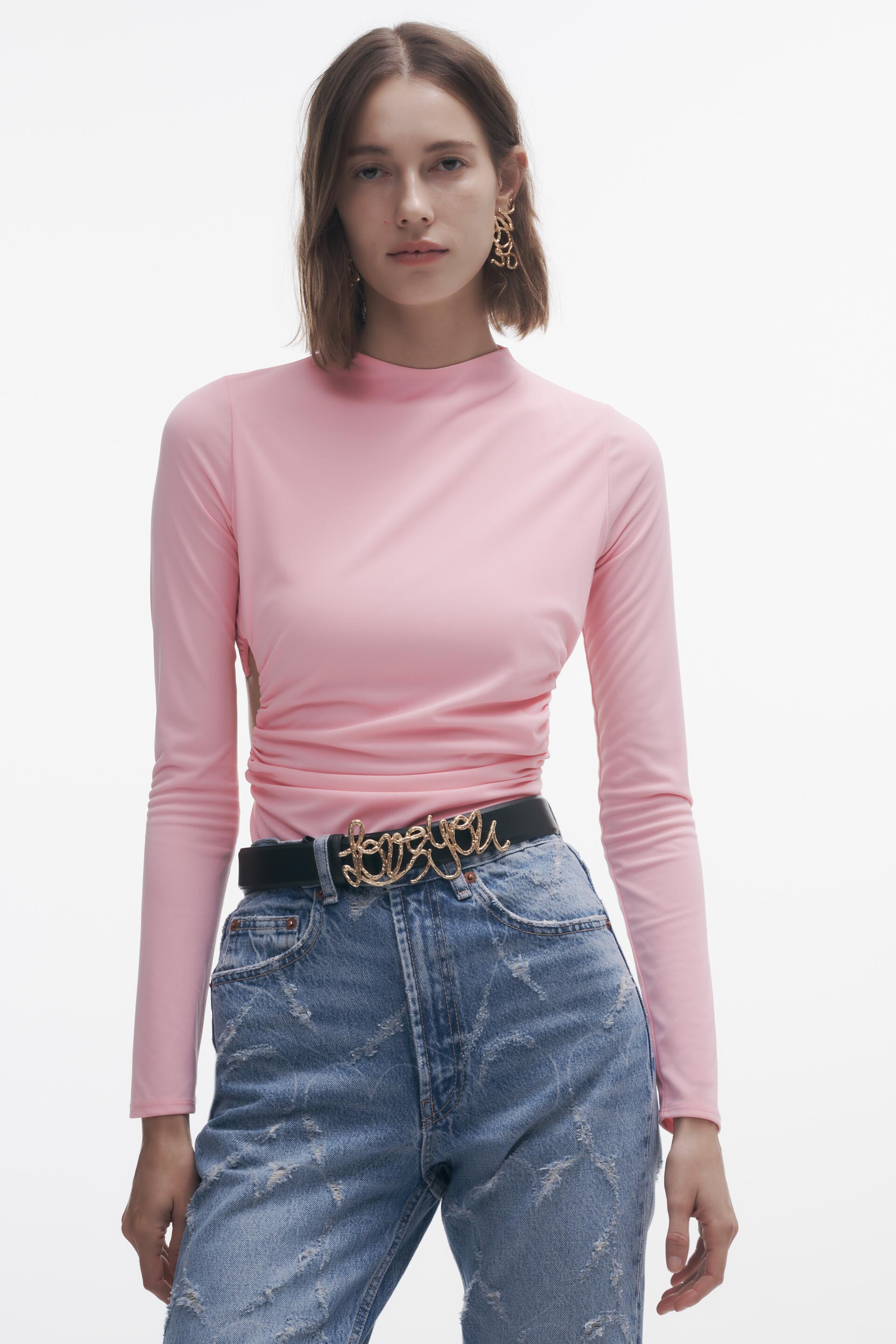 

Боди женское ZARA 03067035 розовое L (доставка из-за рубежа), Розовый, 03067035