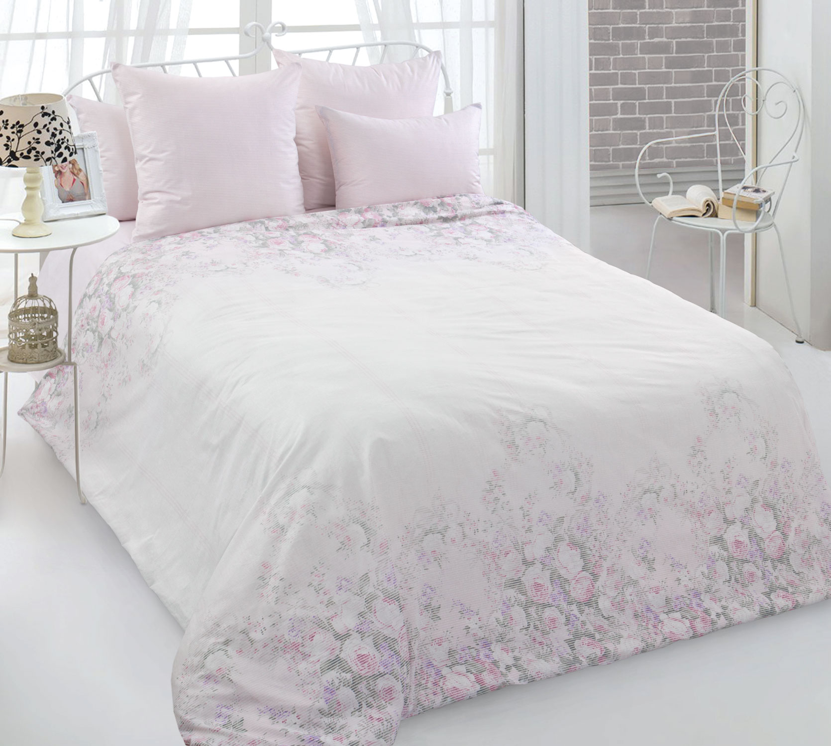 

Постельное Белье София 1 Беж. 3250ПН с комп. 2-спальное с европростыней