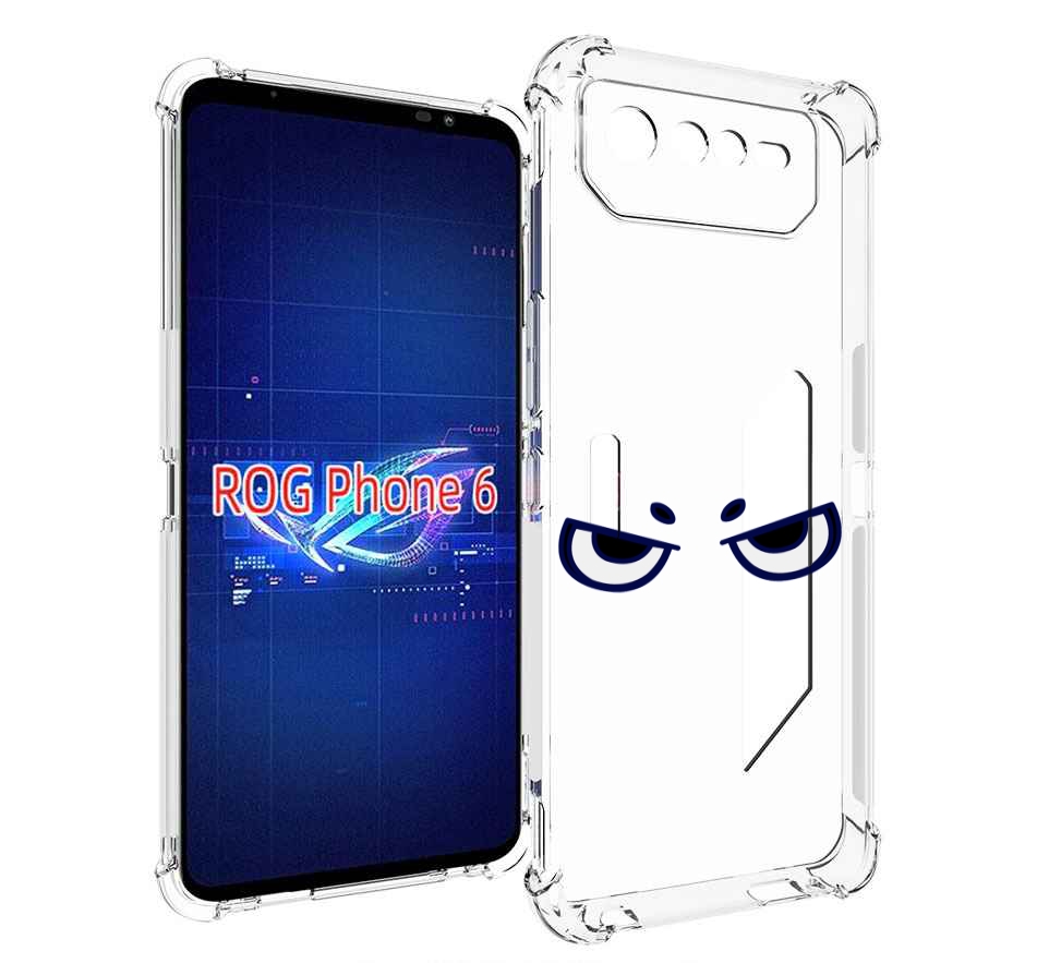 

Чехол MyPads злые-глазки для Asus ROG Phone 6, Прозрачный, Tocco
