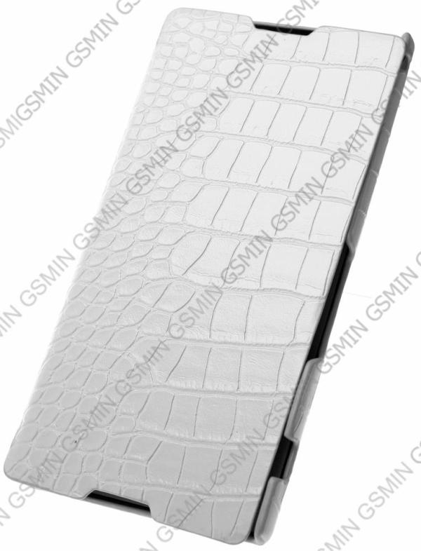 

Чехол Armor Case для Sony Xperia T2 Ultra Crocodile White