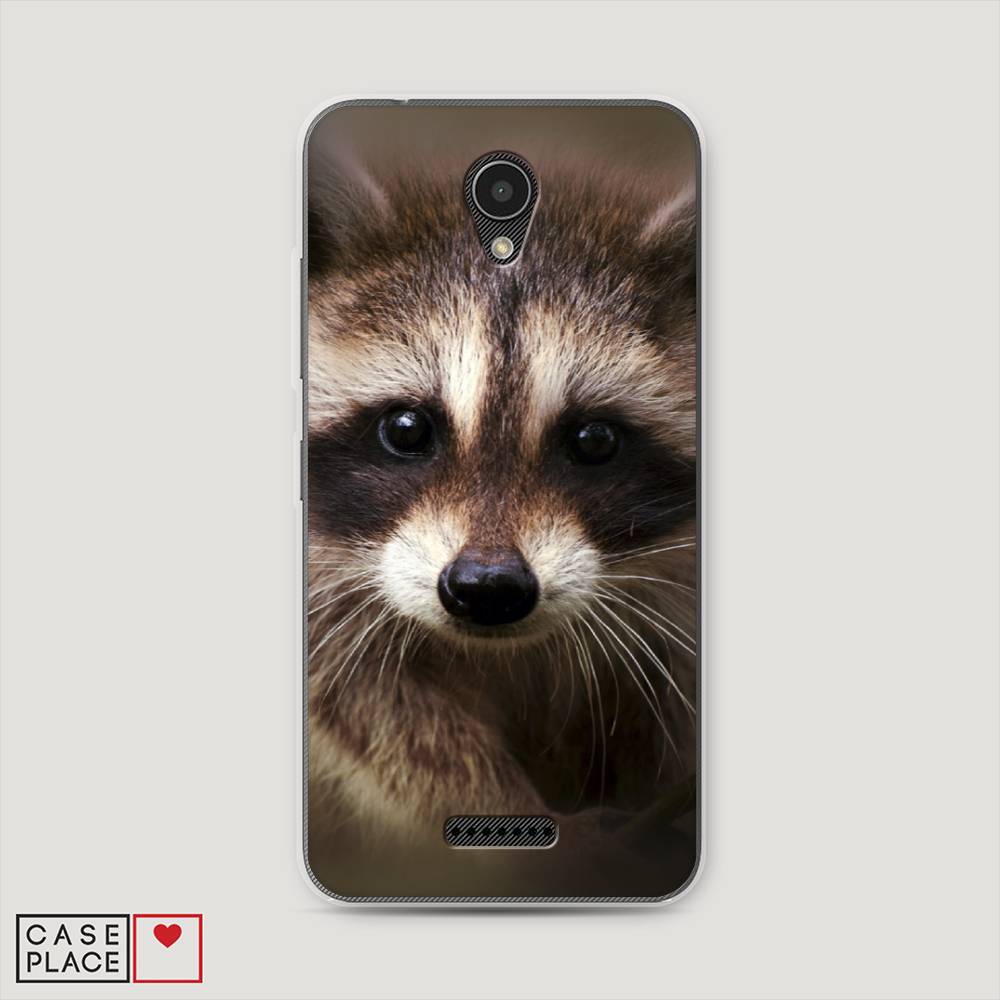 

Чехол Awog на Lenovo Vibe B / Леново Vibe B "Енот", 112450-1