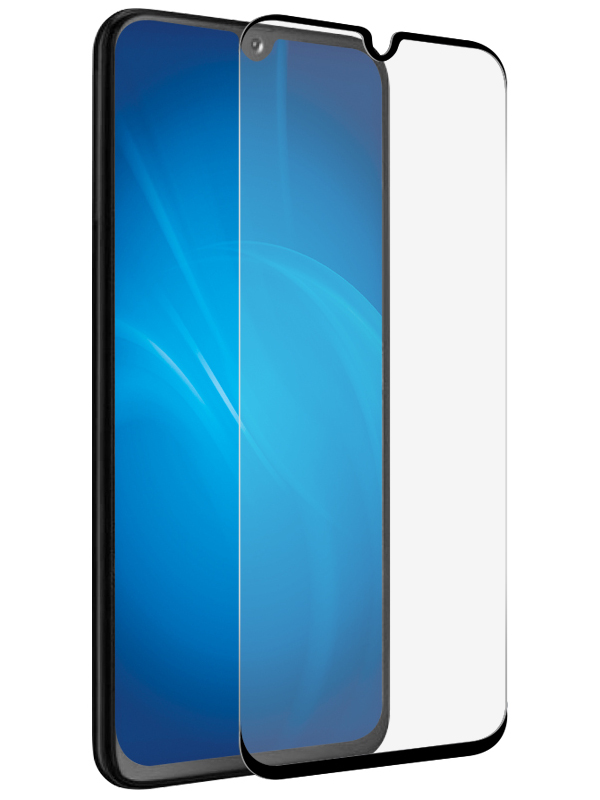 

Защитное стекло Krutoff для Samsung Galaxy A91 Full Glue Premium Black 22862, Samsung Galaxy A91