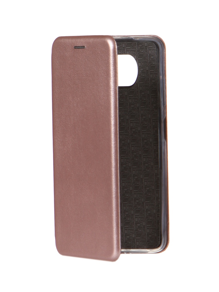 фото Чехол innovation для xiaomi pocophone x3 book rose gold 19008