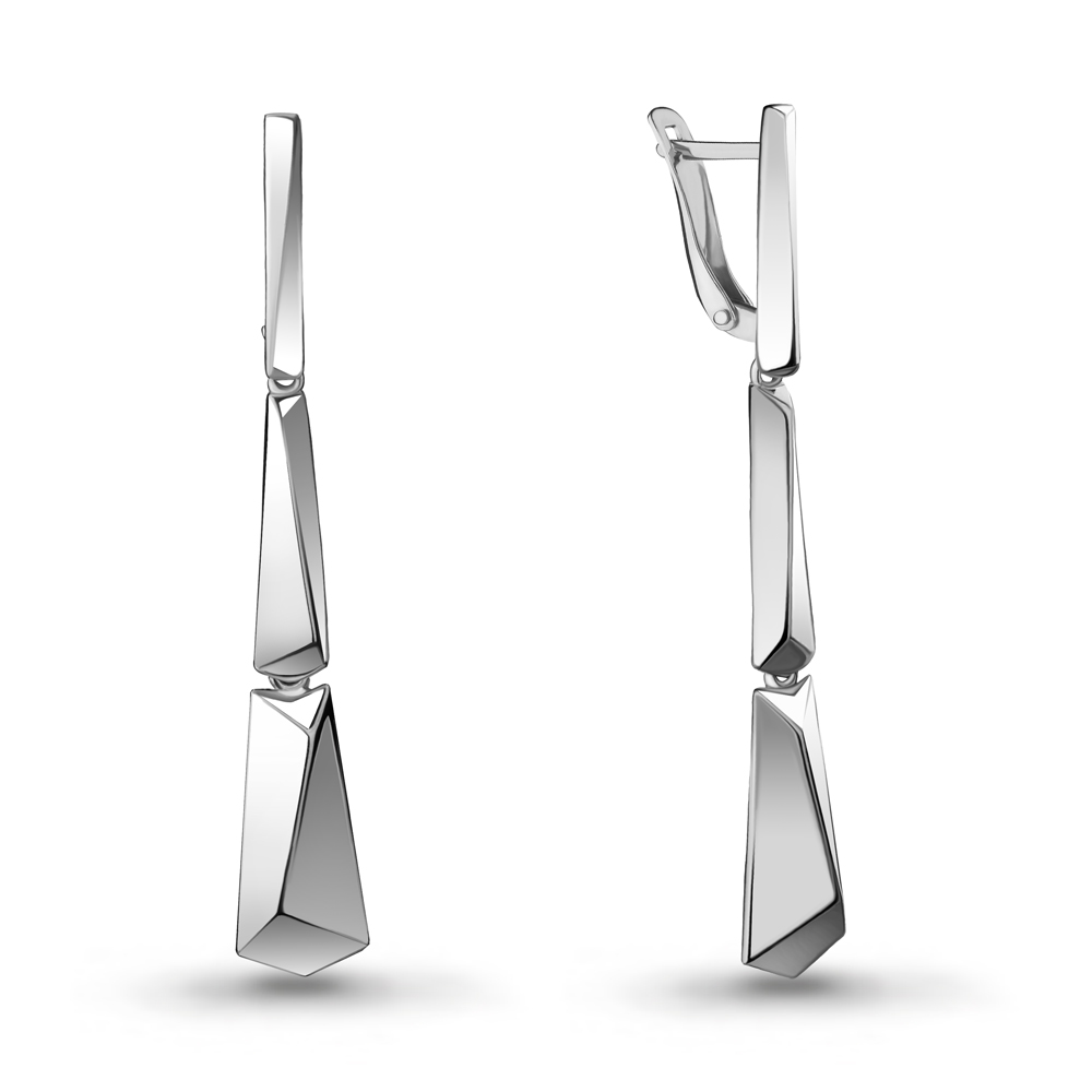 

Серьги из серебра Aquamarine 33696_925_р, 33696_925_р