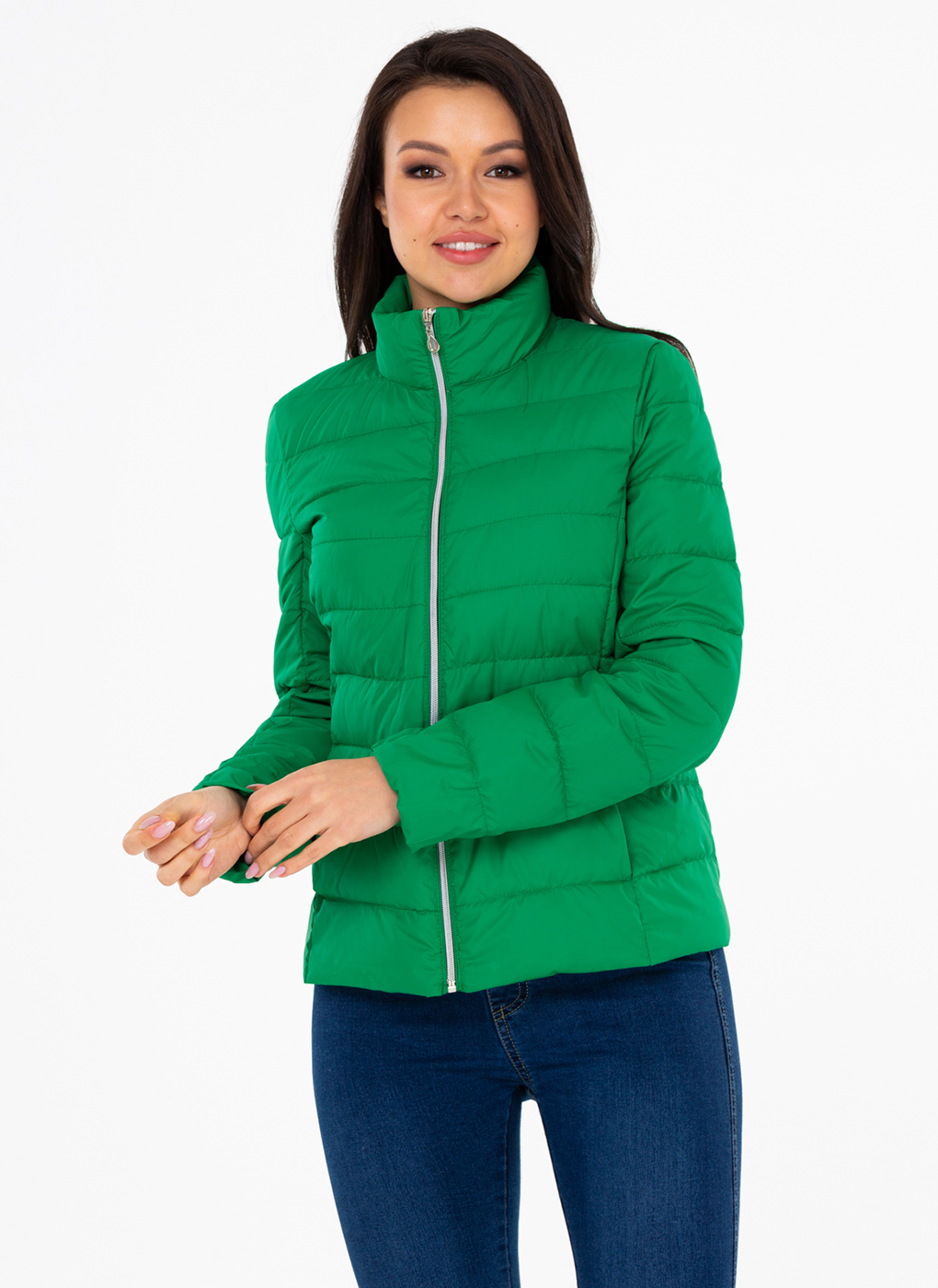 

Куртка женская Каляев 54117 зеленая 50 RU, Зеленый, 54117