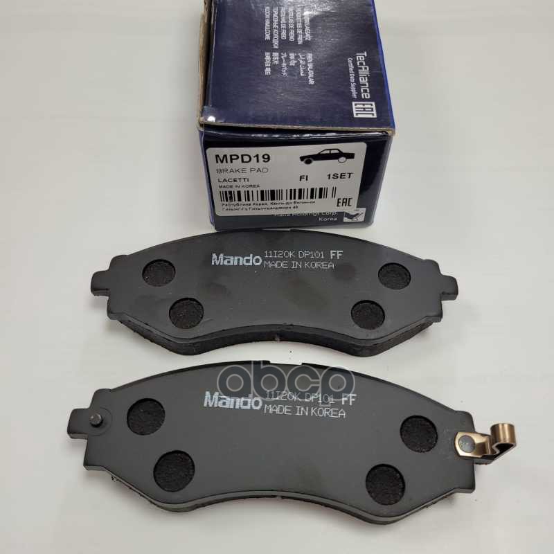

Тормозные колодки Mando mpd19
