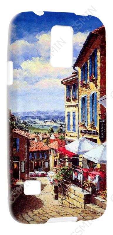 

Чехол NoBrand для Samsung Galaxy S5 Дизайн 44, Белый