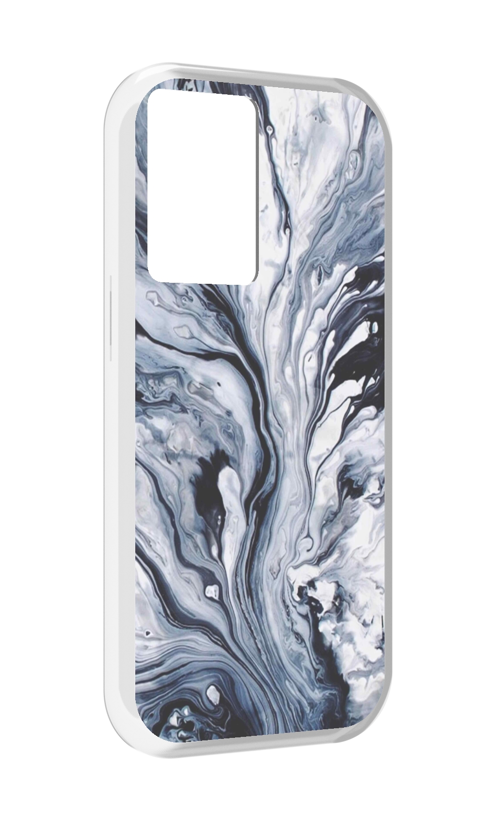 

Чехол MyPads серая краска для OnePlus Nord N20 SE, Прозрачный, Tocco