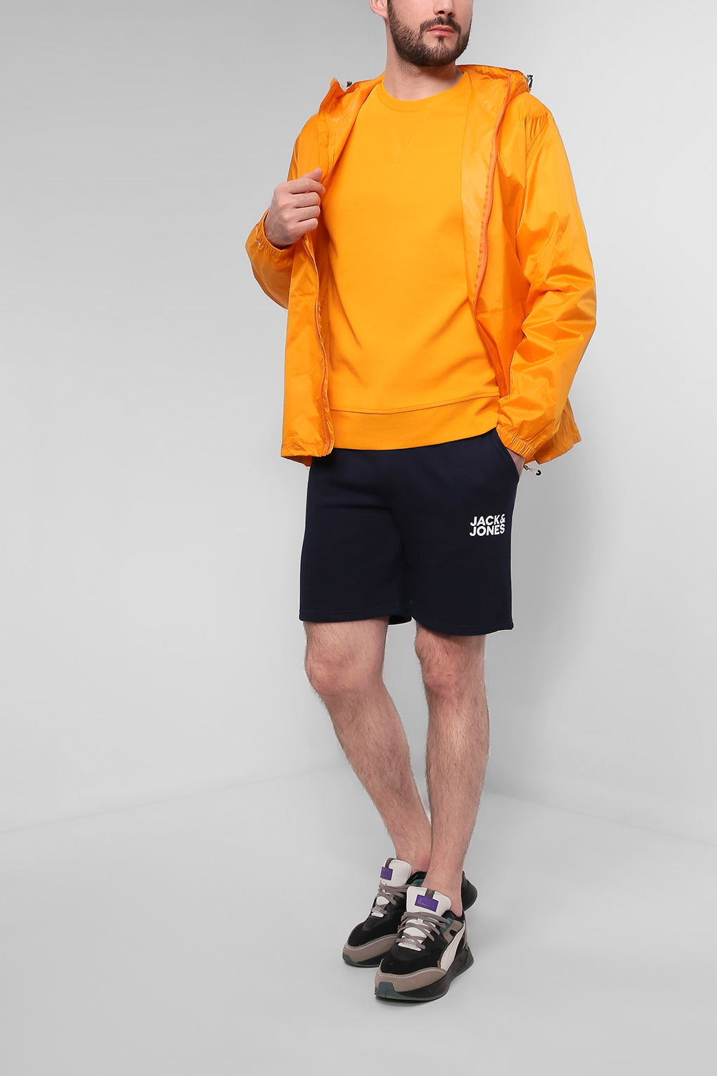 фото Шорты мужские jack & jones 12186787 синие xl