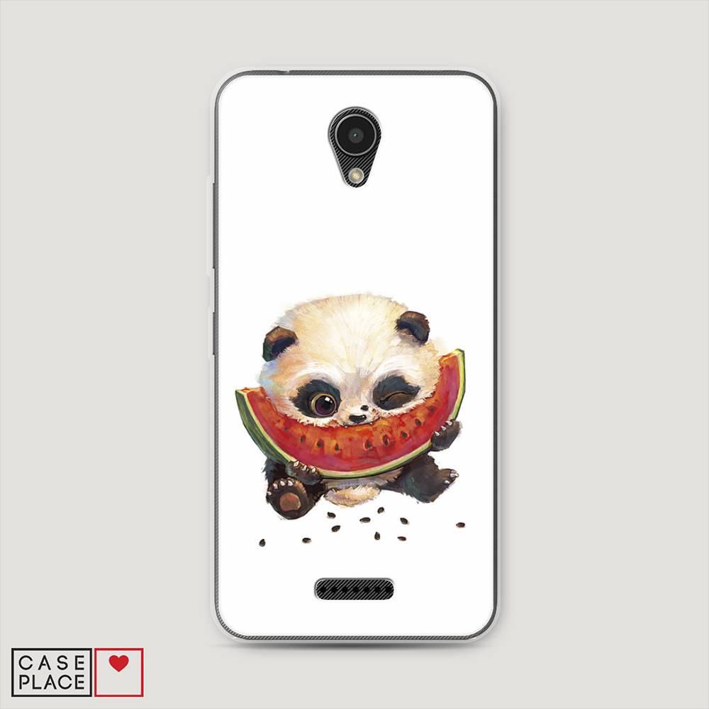 

Чехол Awog на Lenovo Vibe B / Леново Vibe B "Малыш панды с арбузом", 112450-1
