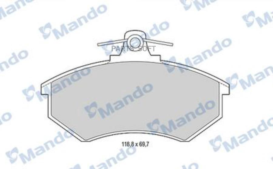 

Тормозные Колодки MANDO MBF015092
