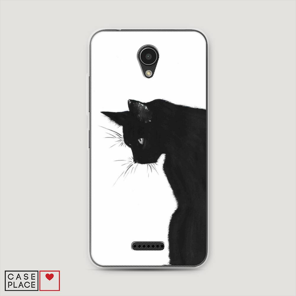 

Чехол Awog на Lenovo Vibe B / Леново Vibe B "Black cat", 112450-1