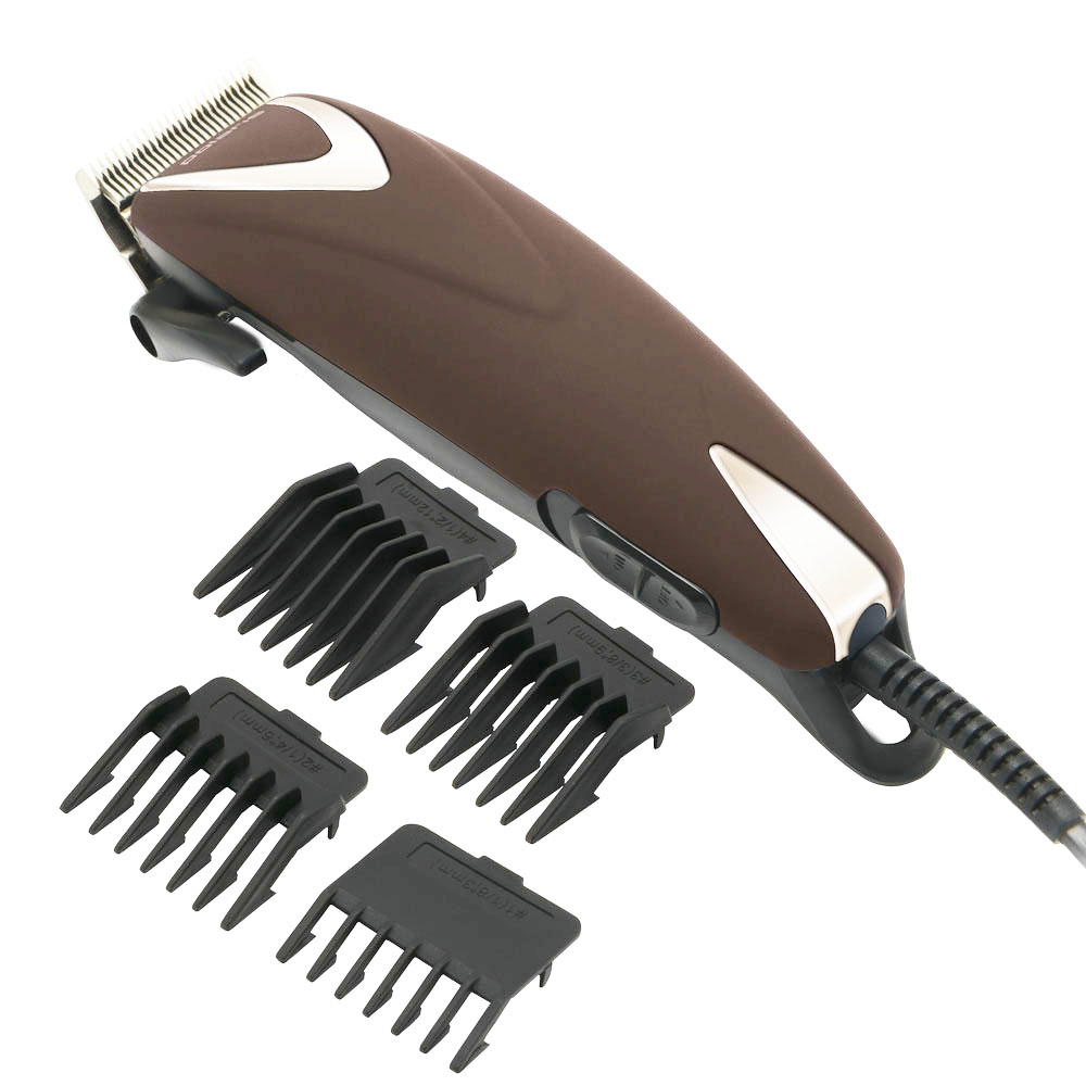 Машинка для стрижки волос Polaris PHC 0714 Brown машинка для стрижки волос wahl 8594 016 белый коричневый