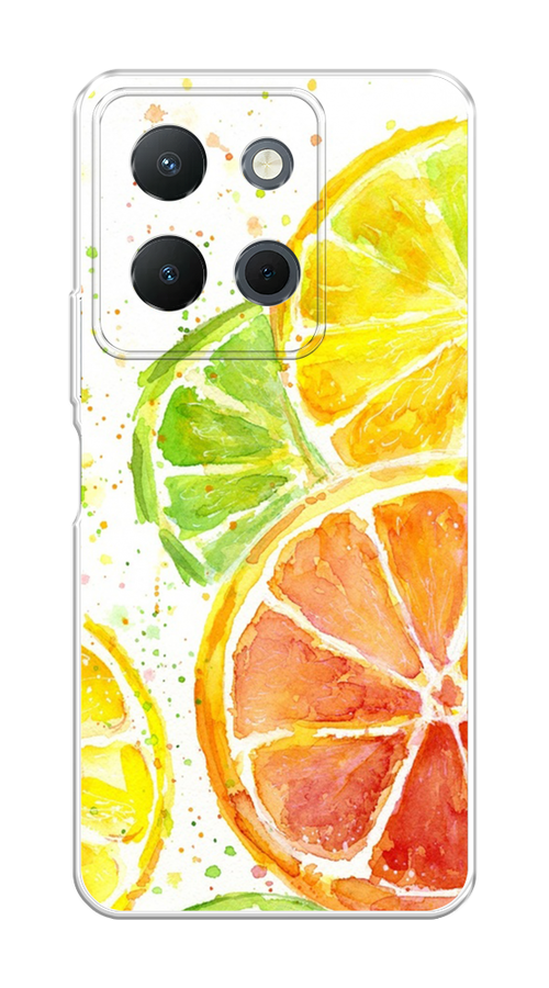 

Чехол на Vivo Y36 4G "Цитрусовые", Белый;желтый;красный;зеленый, 269250-1