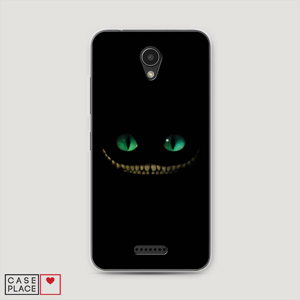 

Чехол Awog на Lenovo Vibe B / Леново Vibe B "Зеленоглазый чеширский кот", 112450-10