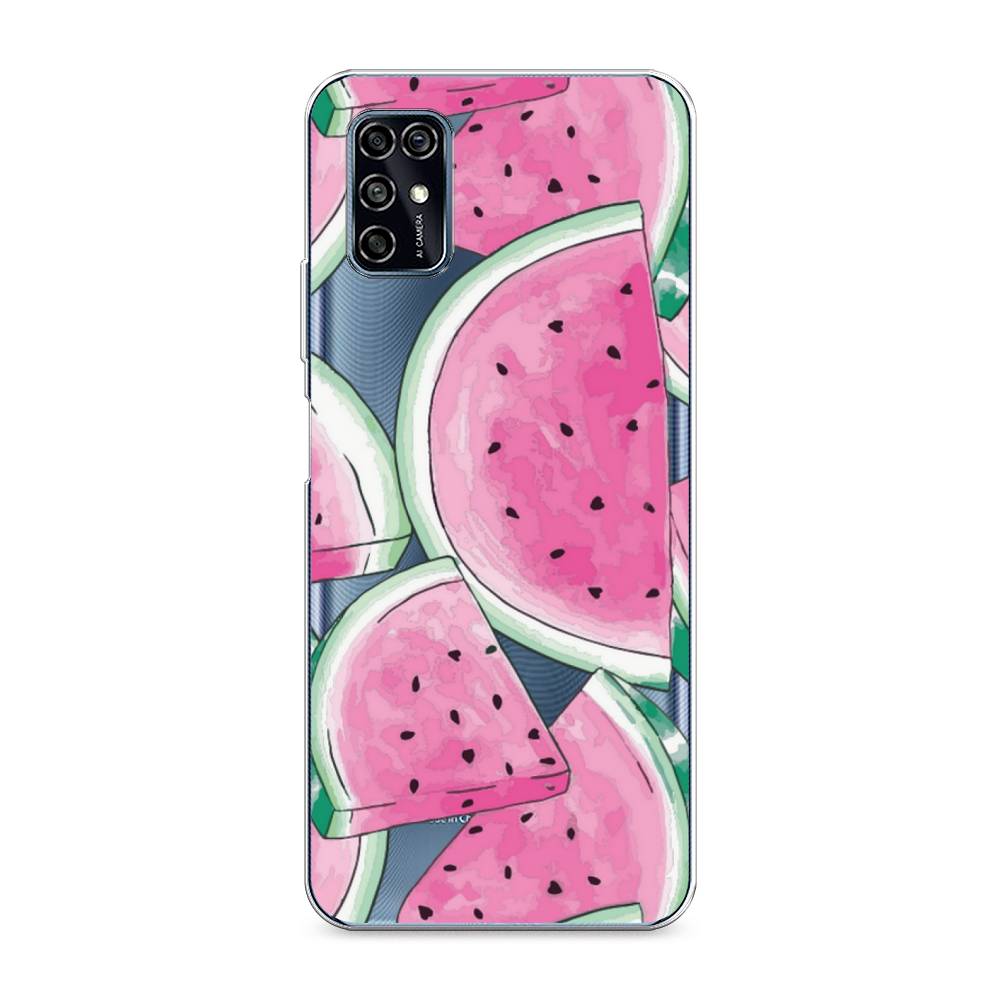 

Чехол Awog на ZTE Blade V2020 Smart / ЗТЕ Блэйд V2020 Smart "Акварельные арбузы", Разноцветный, 133850-10