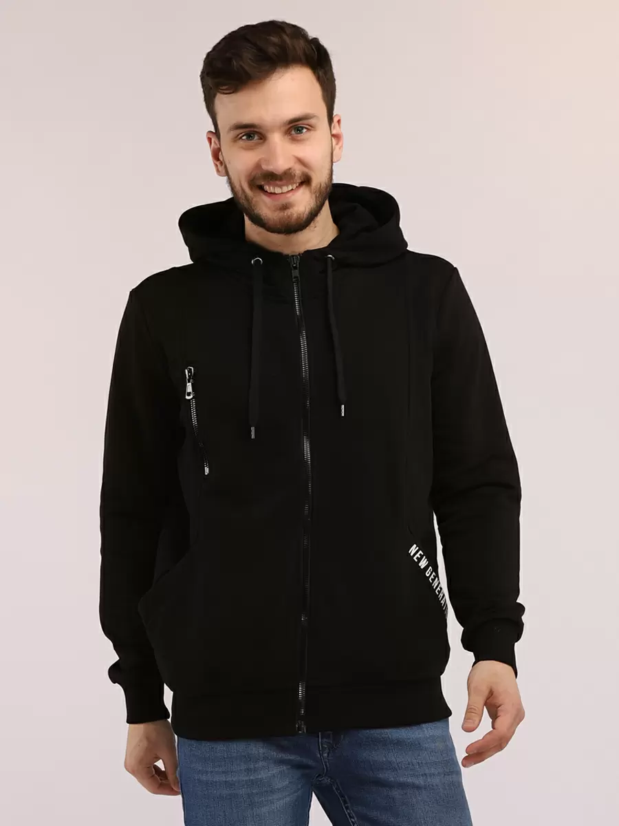 

Толстовка мужская A passion play SQ66845 черная M, SQ66845