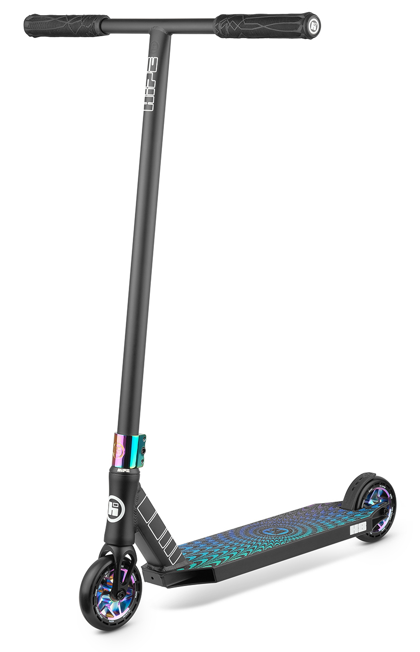 

Самокат HIPE H8 black/neochrome, Черный;разноцветный, H8