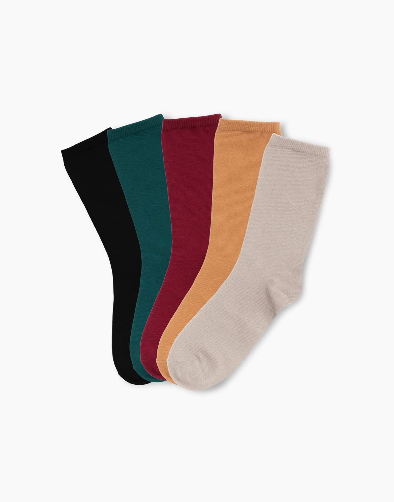 Комплект носков женских Gloria Jeans GHS008517 разноцветный 25 (38-40), 5 шт.