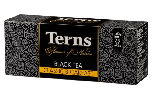 

Чай черный Terns Breakfast в пакетиках 1,8 г х 25 шт