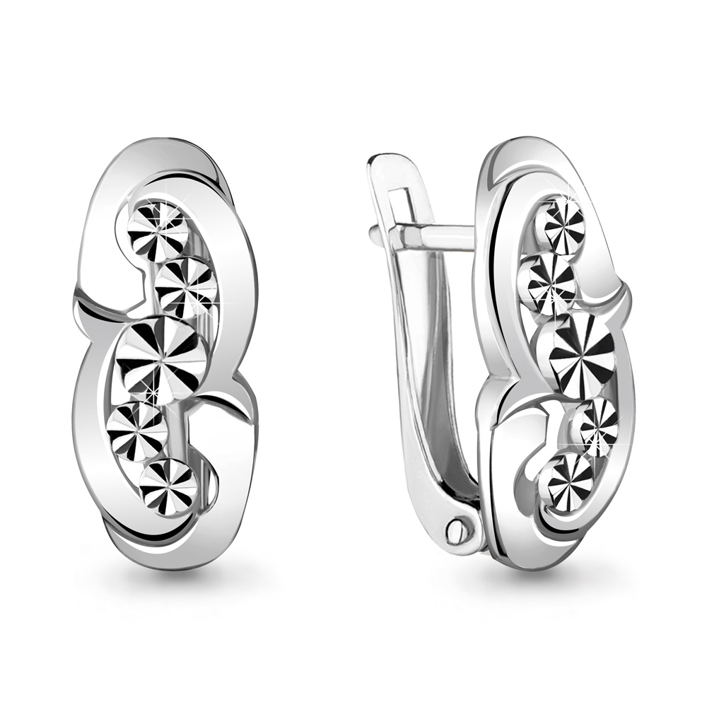 

Серьги из серебра Aquamarine 33681_925_р, 33681_925_р