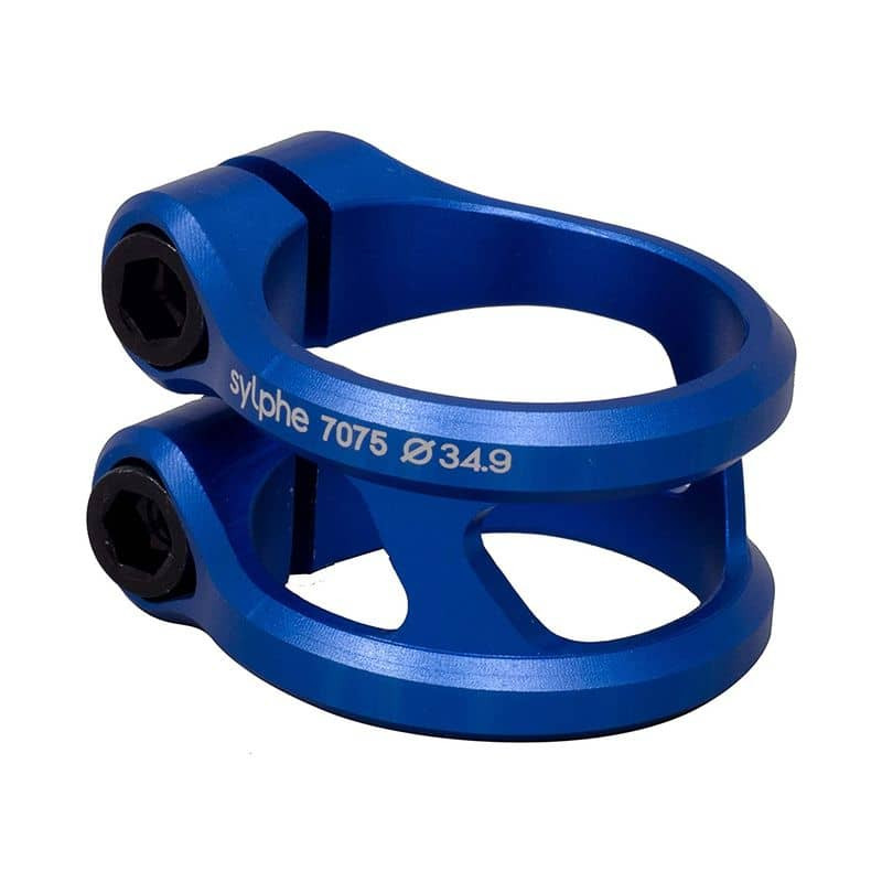 

Хомут Ethic Sylphe Double Clamp 34.9 Blue