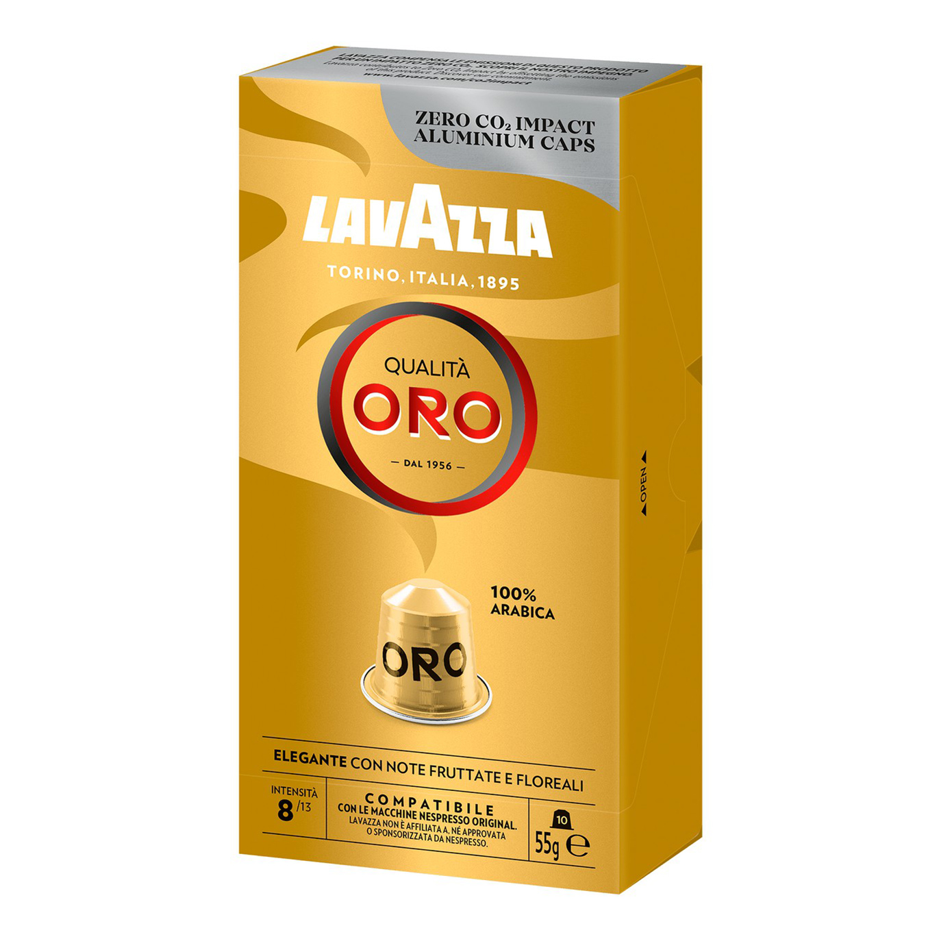 Кофе Lavazza Qualita Oro в капсулах 5,5 г х 10 шт