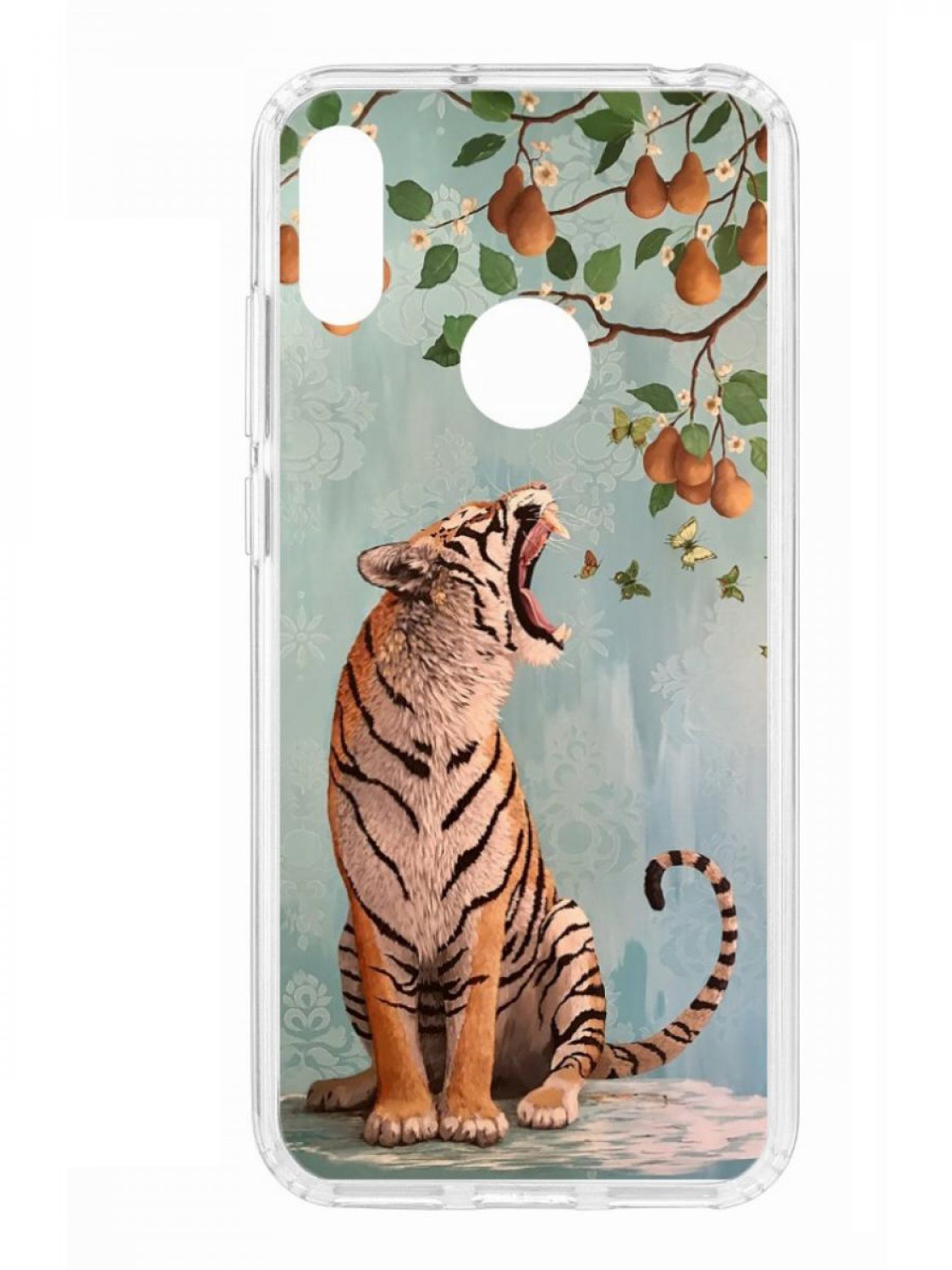 Чехол для смартфона Huawei Y6 2019 КRUЧЕ Print прозрачный с принтом