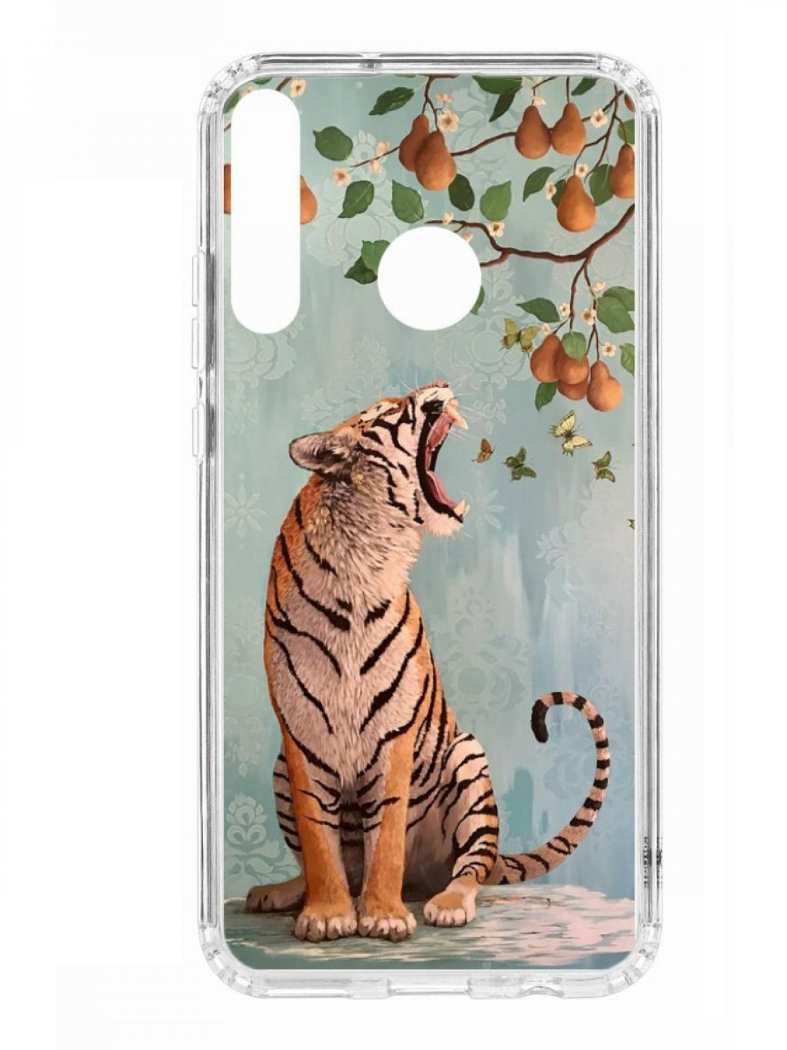 

Чехол для смартфона Huawei P40 Lite E КRUЧЕ Print прозрачный с принтом