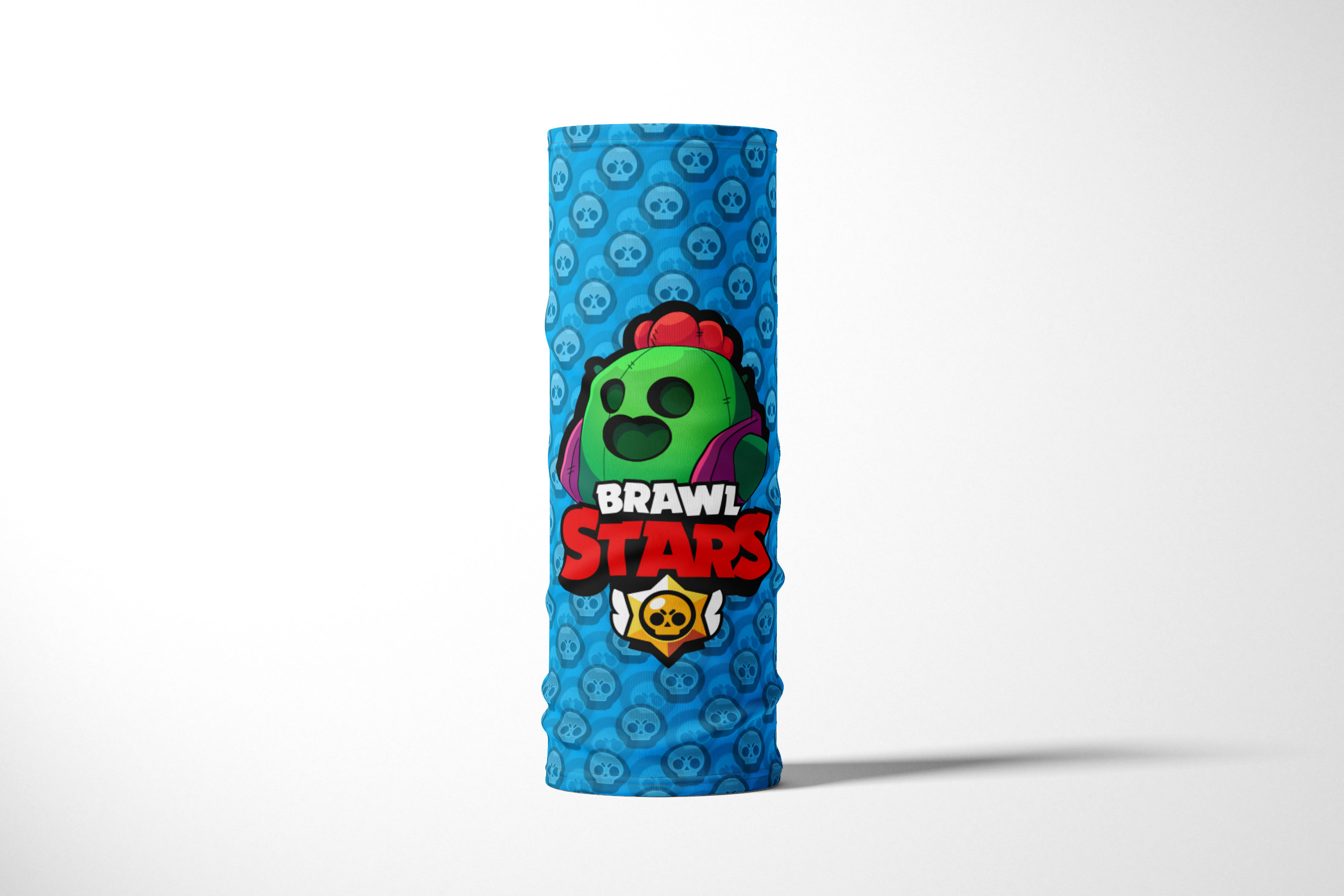 

Бандана / Бафф / Снуд-трансформер / Геймерам / Brawl Stars, Голубой, BBuffVM_VM1903433
