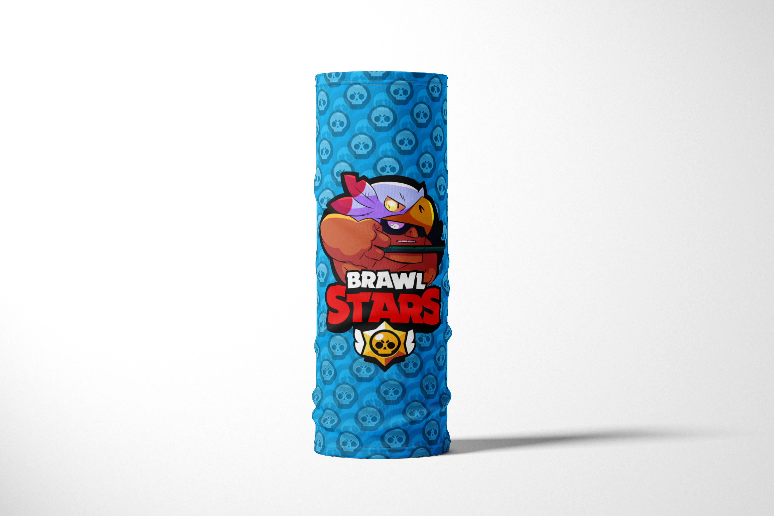 

Бандана / Бафф / Снуд-трансформер / Геймерам / Brawl Stars, Голубой, BBuffVM_VM1903417