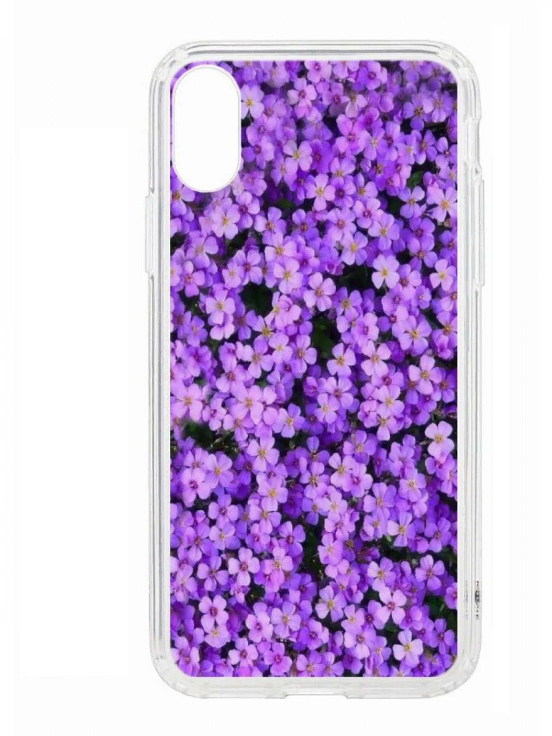 

Чехол на Apple iPhone XS Kruche Print Обриета, Фиолетовый