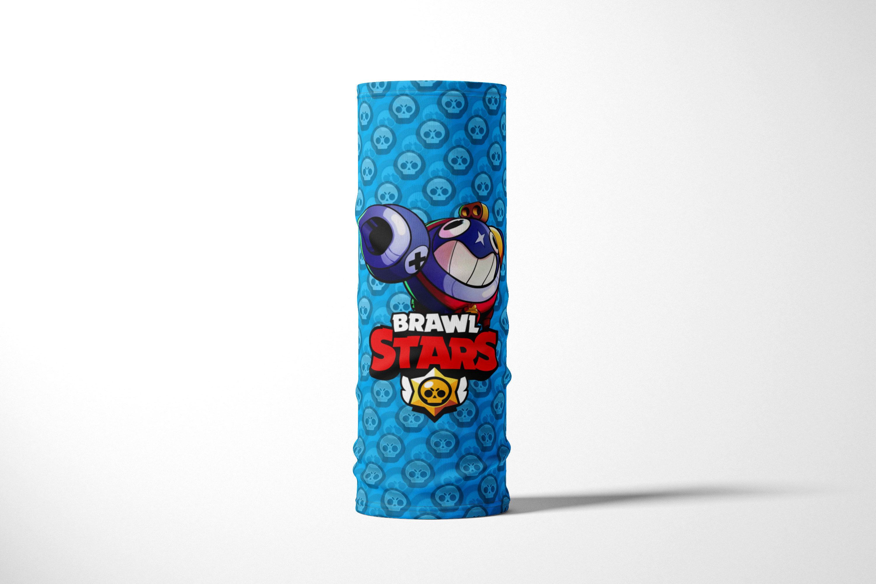 

Бандана / Бафф / Снуд-трансформер / Геймерам / Brawl Stars, Голубой, BBuffVM_VM1903381
