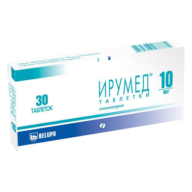 

Ирумед таблетки 10 мг 30 шт., Ирумед