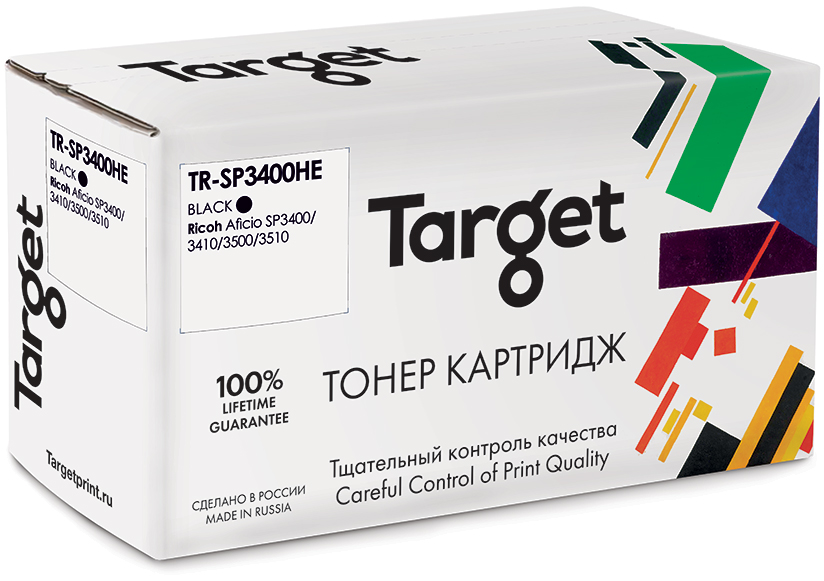 фото Картридж для лазерного принтера target sp3400he, черный, совместимый