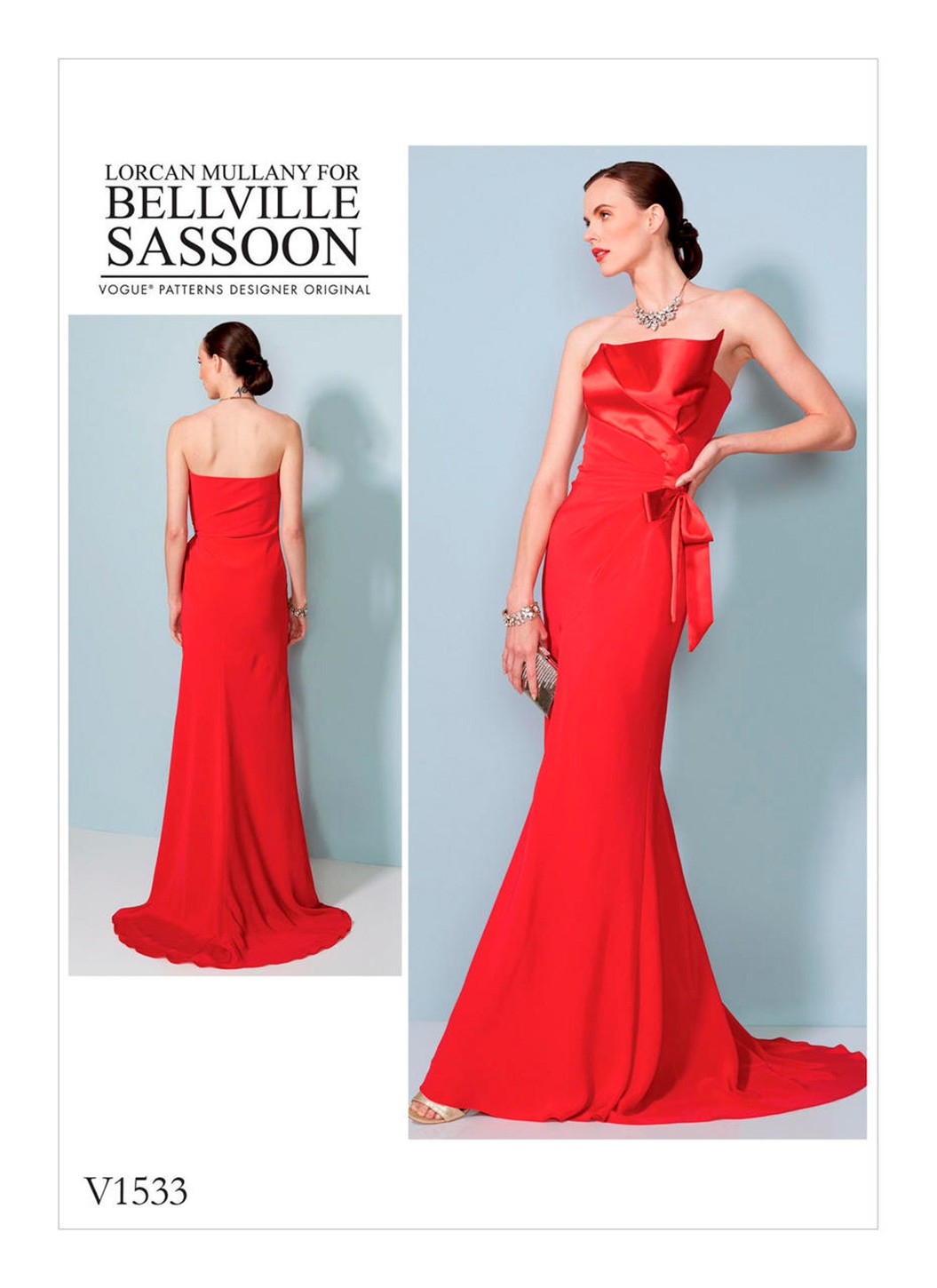 

Выкройка Vogue №1533 — Вечернее платье от Bellville Sassoon