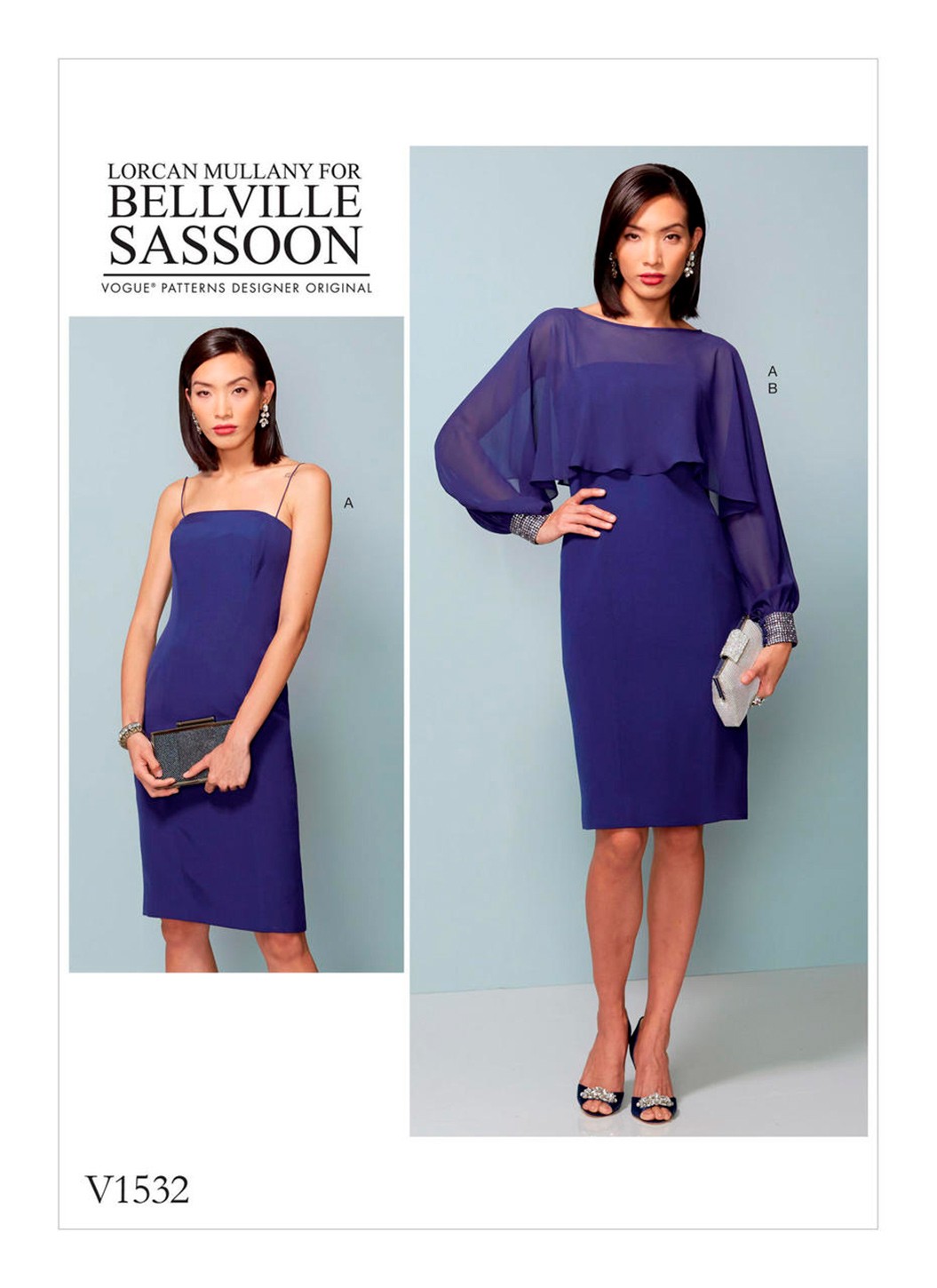 

Выкройка Vogue №1532 — Платье, болеро от Bellville Sassoon