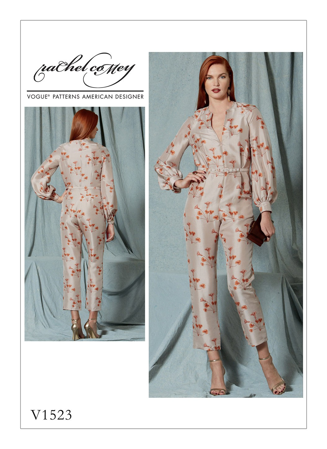 

Выкройка Vogue №1523 — Комбинезон от Rachel Comey