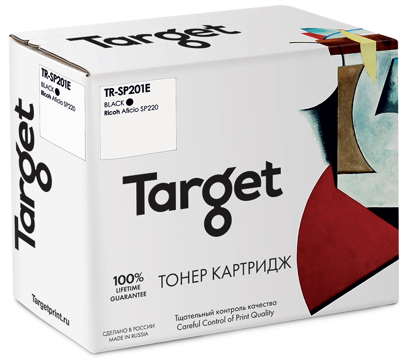 Картридж для лазерного принтера Target SP201E, черный, совместимый