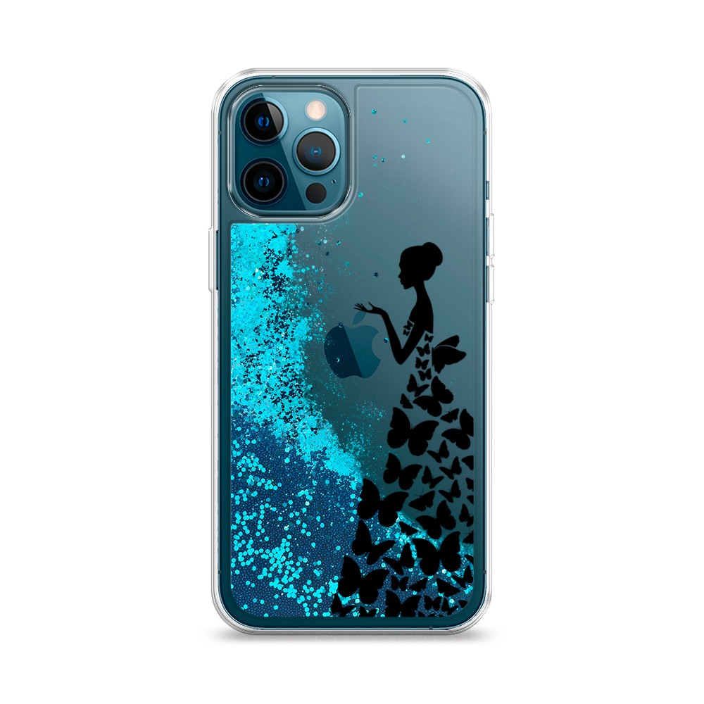 

Чехол Awog на Apple iPhone 12 Pro / Айфон 12 Pro "Дама в бабочках", Разноцветный, 12893-1