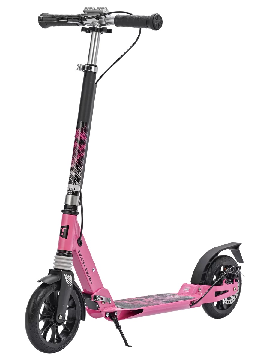 

Самокат Tech Team 2024 City scooter Disk Brake pink, 980001
