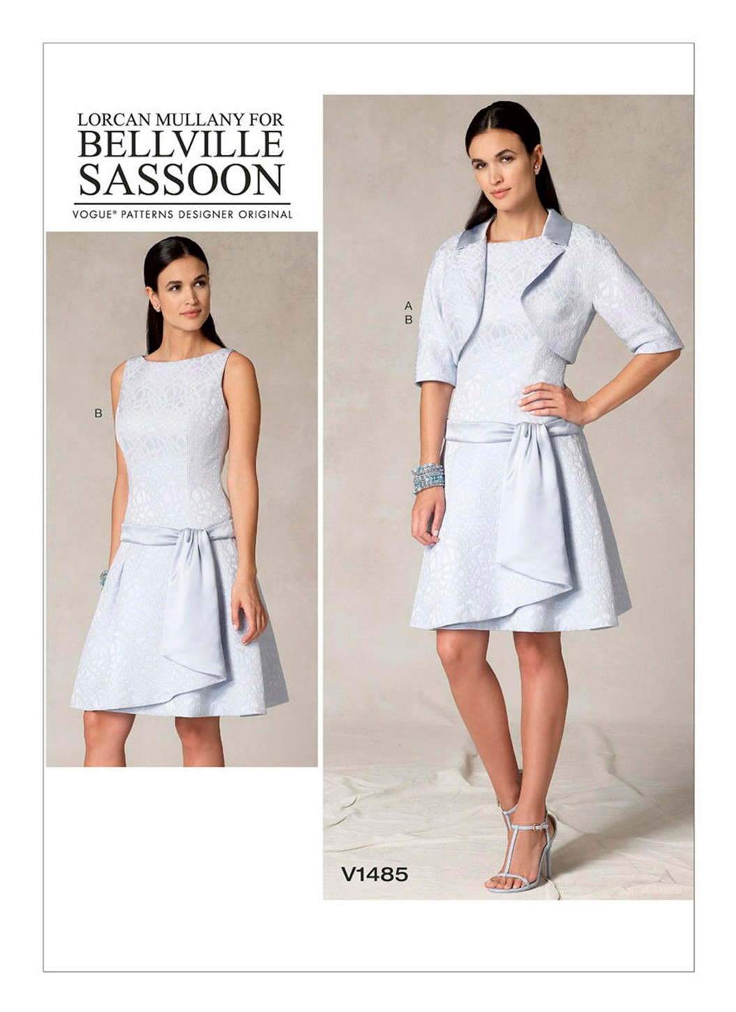 

Выкройка Vogue №1485 — Платье, болеро от Bellville Sassoon