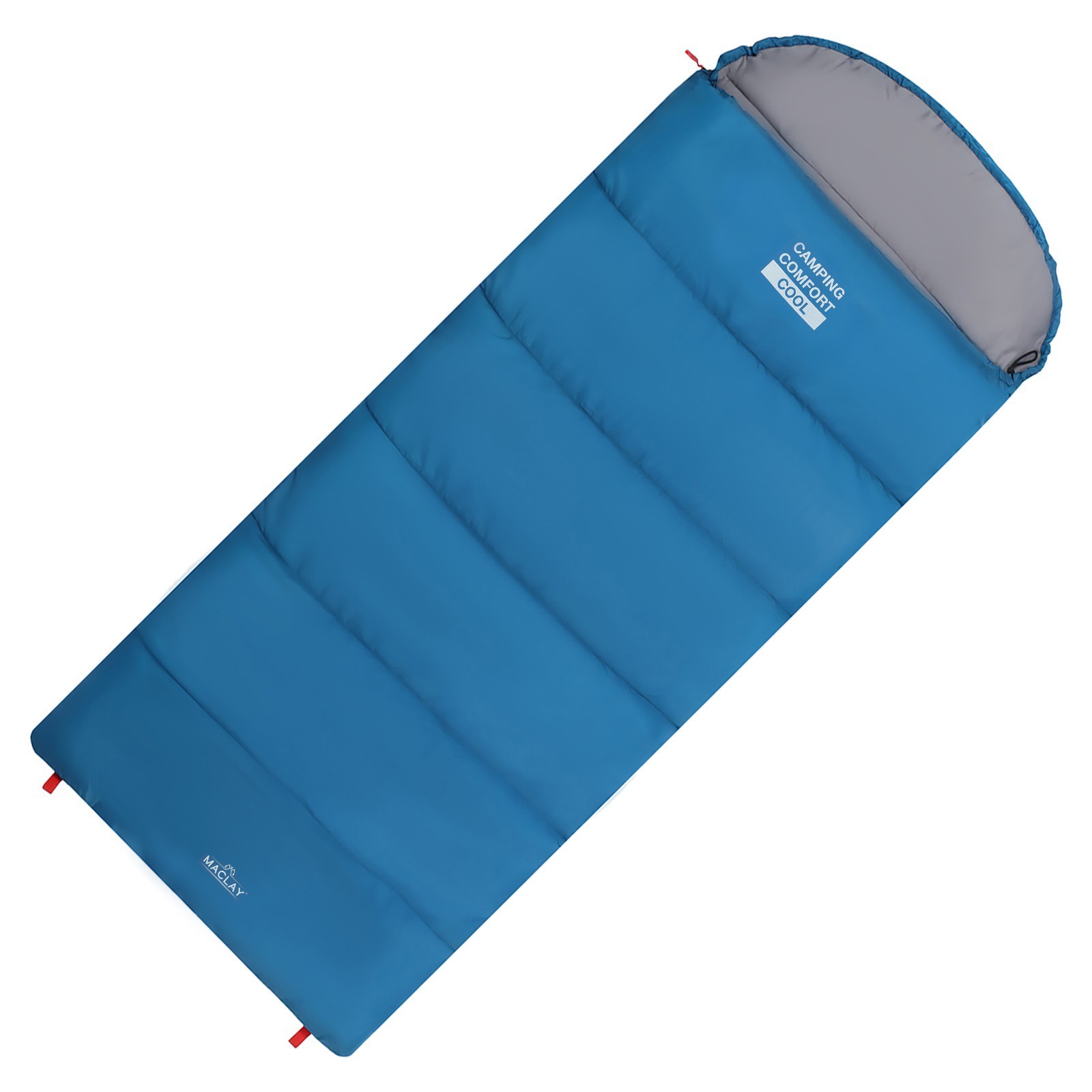 Спальник 3 х слойный, правый, одеяло+подг. 220*90 см, -5/+10 camping comfort cool (таффета