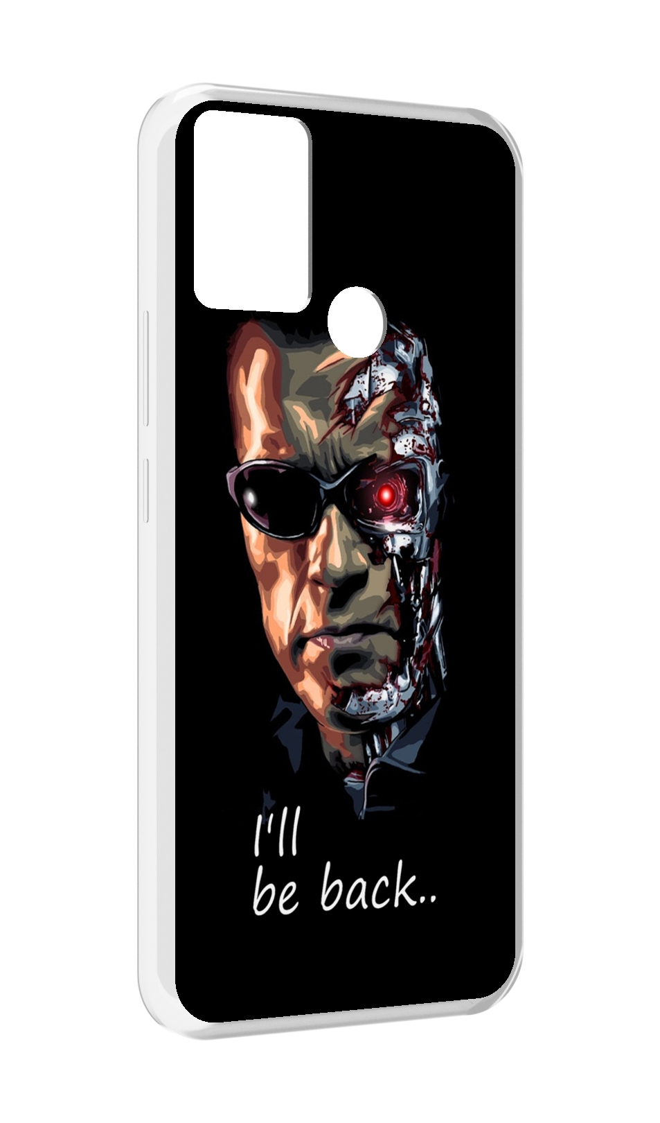 

Чехол MyPads Терминатор для Infinix Hot 11 Play, Прозрачный, Tocco