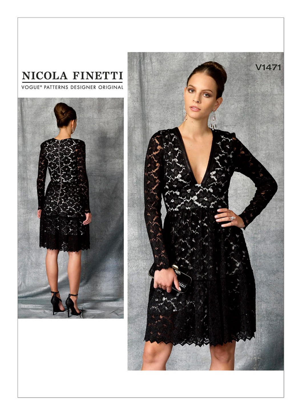 

Выкройка Vogue №1471 — Платье от Nicola Finetti