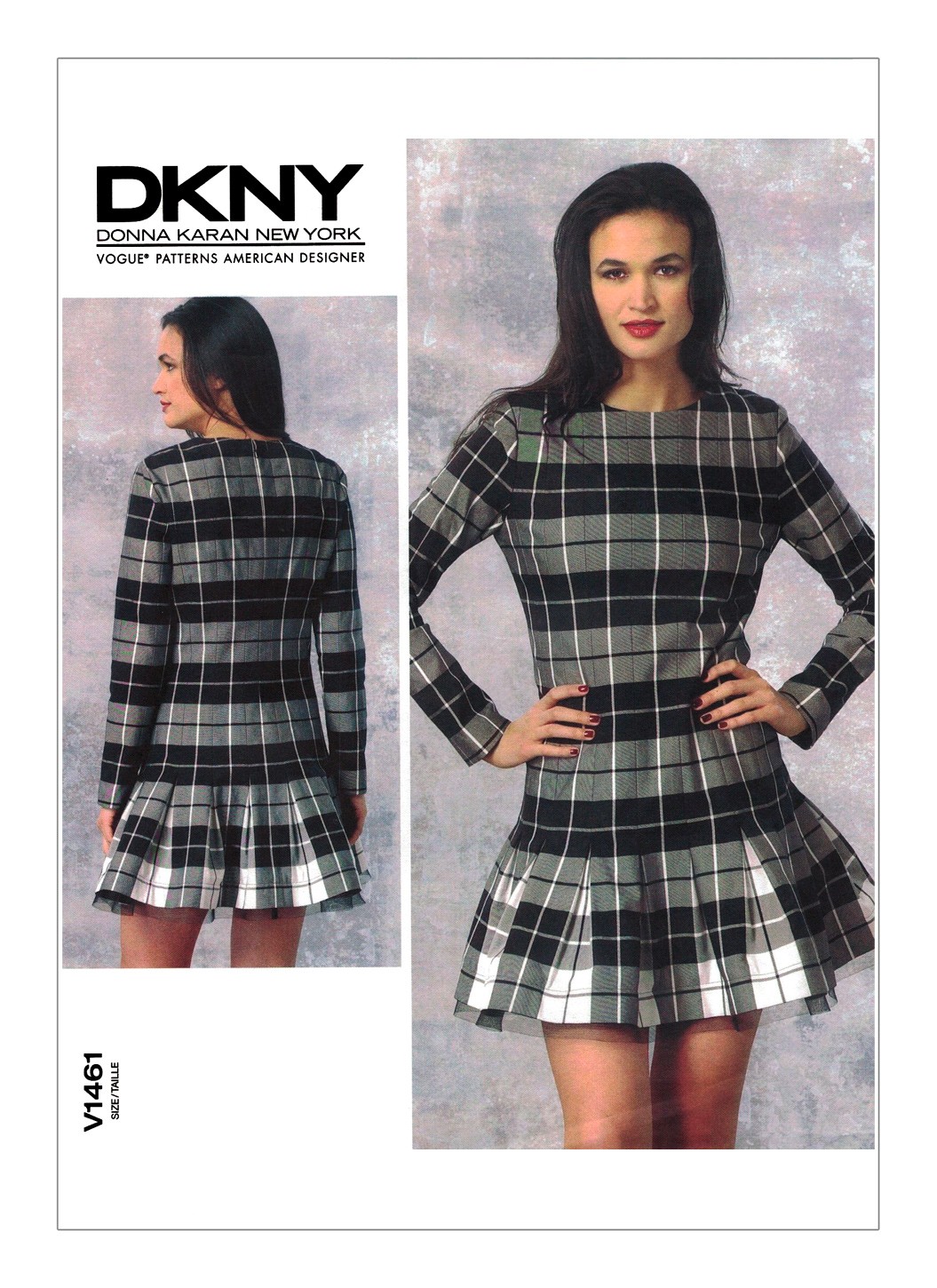 

Выкройка Vogue №1461 — Платье от DKNY