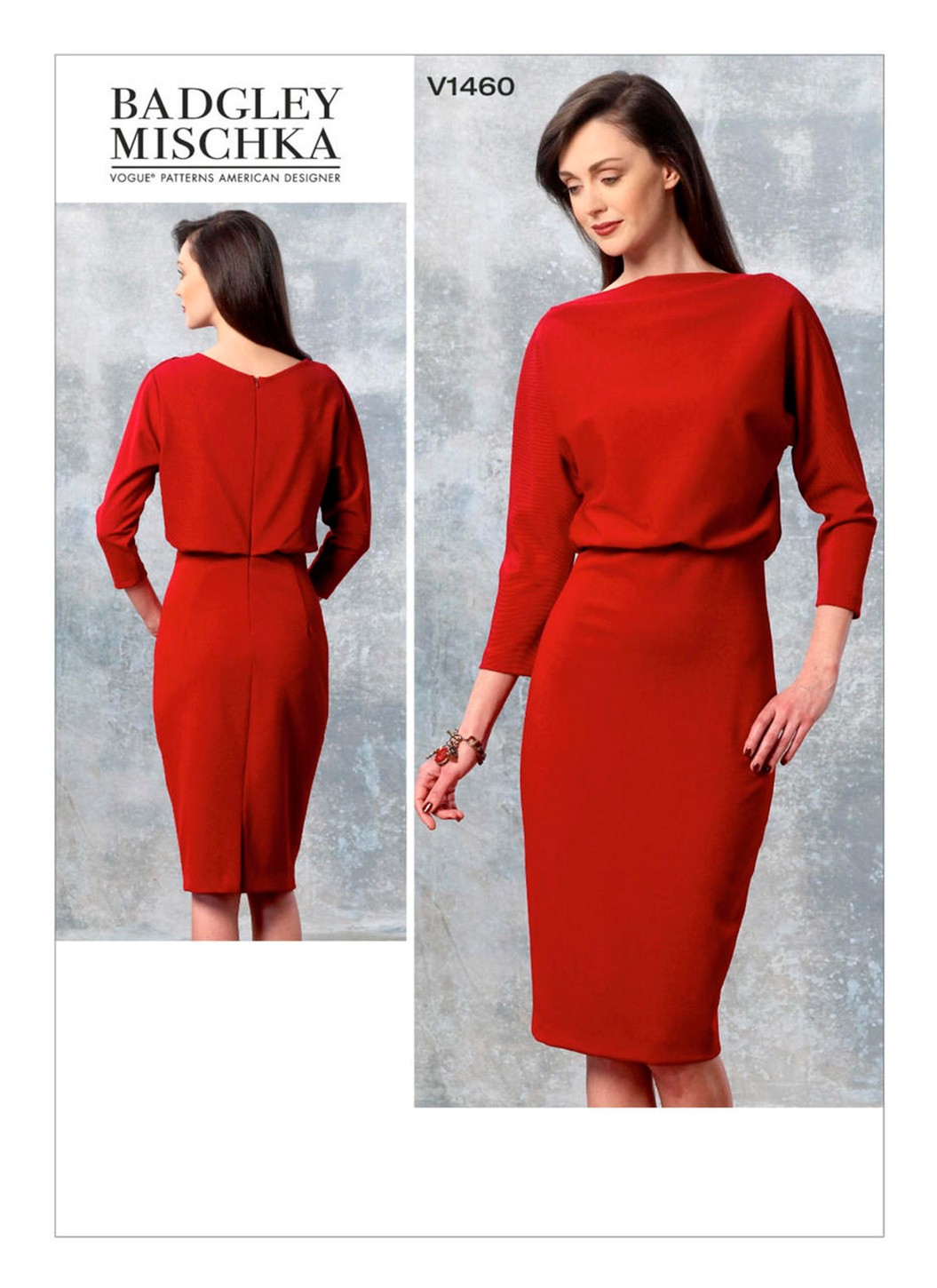 

Выкройка Vogue №1460 — Платье от Badgley Mischka