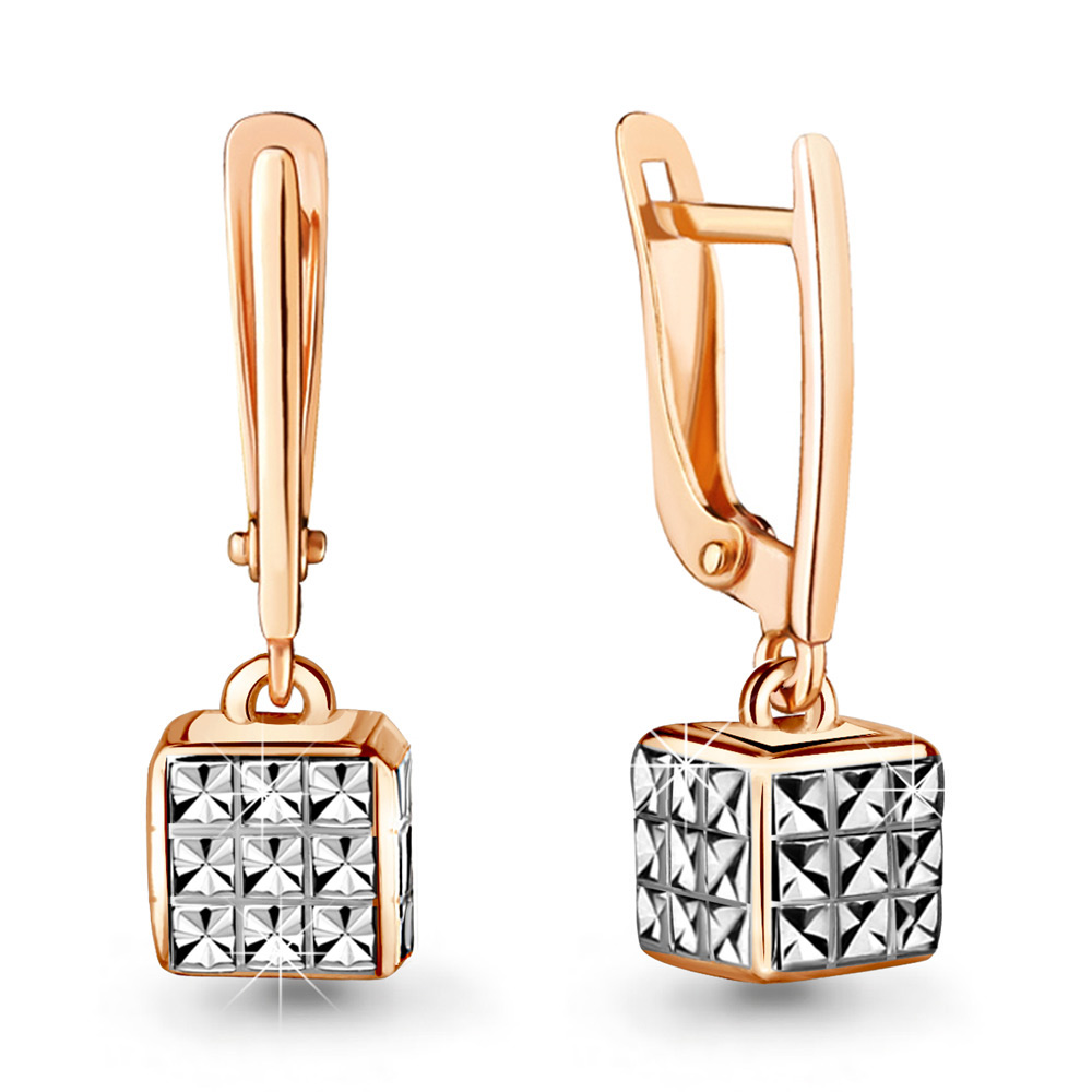 

Серьги из серебра Aquamarine 33669_925_з, 33669_925_з