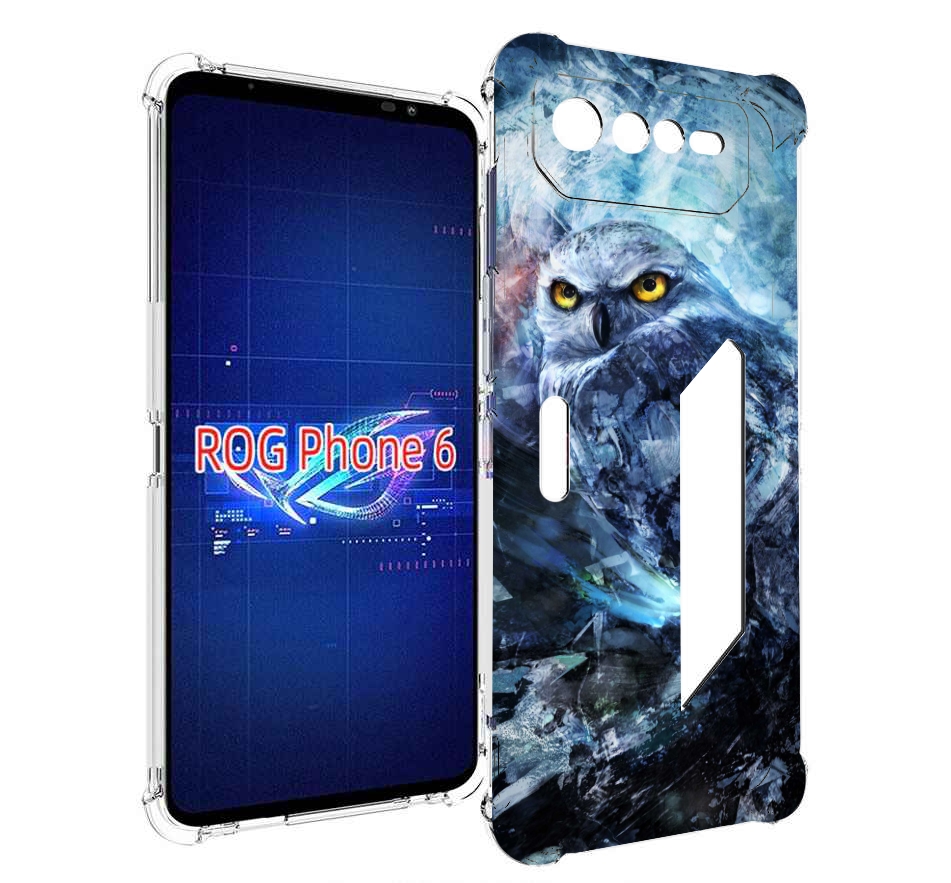 

Чехол MyPads замороженная-сова для Asus ROG Phone 6, Прозрачный, Tocco
